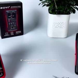 ZOYI | ZOYI ZT-XT1 2 Trong 1 Đồng Hồ Vạn Năng Kỹ Thuật Số LCR Với Bộ Kiểm Tra Bóng Bán Dẫn Điện Áp Kháng Diode Kiểm Tra Liên Tục Máy Đo Điện Cho Điện DIY