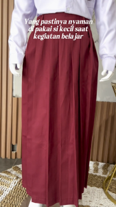 Seragam Sekolah SD Rok Panjang Anak Perempuan Kelas 1-6 SD