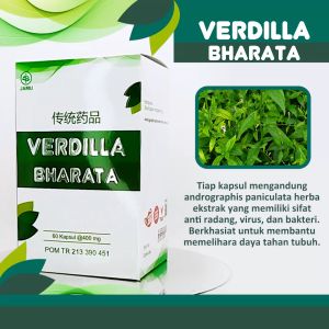 Obat Batuk Berdarah TBC Bronkitis Asma ISPA Radang Paru-paru Herbal Verdilla Bharata 100% Asli