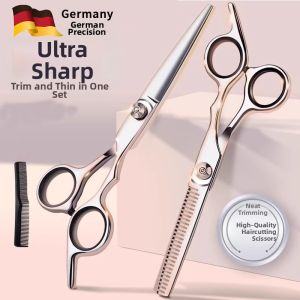 LUTUMEI | German Precision Thinning Hair Scissors