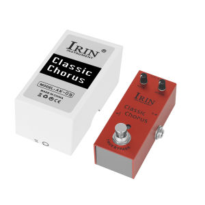 IRIN | IRIN AN-09 Classic Chorus Guitar Pedal – Analog BBD Effect with Rate/Depth Control True Bypass Mini Stompbox for Electric Guitar