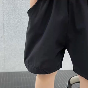 1Pc Korean Style Children Summer Boy Short Pant Casual Kids Cotten Linen Pants Elastic Waist Thin Soft Loose Comfort New Fashion Budak Lelaki Seluar Pendek Shopping Party