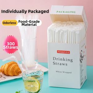 Separately Packed Disposable Food Grade Fine-to-Heavy Replacement Straw