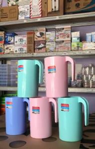 gelas minum gagang gelas plastik Bahan tebal gelas minum kimmy Alexish./cangkir gagang