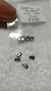 10pack/40pcs Buccal Bonding 1st Molar 0.022 Non Convertible Mesh Base