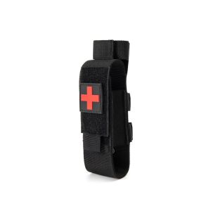 สายรัดฉุกเฉินกลางแจ้งไนลอนยุทธวิธี Cat First Aid Tourniquet POUCH มีดล่าสัตว์กลางแจ้ง HOLSTER Medical Scissor Packs