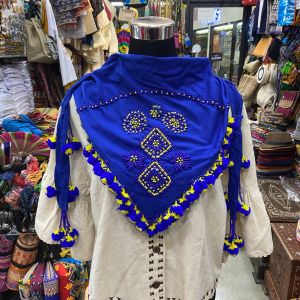 TANGKULO SCARF NECKLACE / Beaded Bitaug Scarves / Handweave Yakan Davao Traditional Wear Native Ethnic
