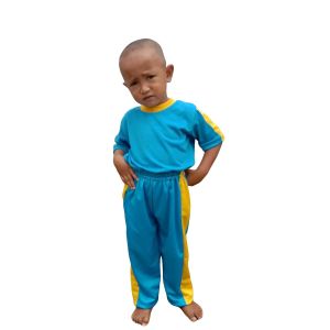 Pakaian Olahraga SD/MI Laki-laki dan Perempuan Celana Panjang Lengan Pendek  Bahan Lotto | Seragam Olahraga SD/MI Celana Panjang Lengan Pendek Laki-laki dan Perempuan ALL Size