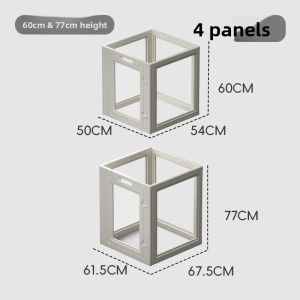 Popocola | Transparent Dog Fence Pet Indoor Enclosure