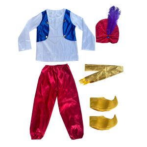 Boy 3-10 years old Couture Book Character Aladdin Costumes for Kids
