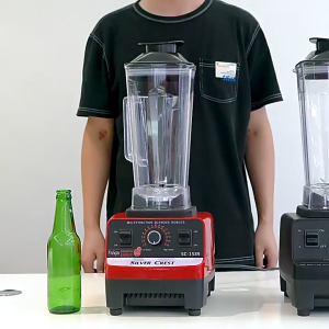 SG【IN Stock】SILVER CREST 2 In 1 Blender Double Cup 4500w Strong Power 2l 9525 Motor Silver Crest Commercial Mixer Blende