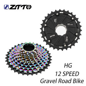 ZTTO Road Bike Cassette 12 Speed 11-36T HG Ultralight Gravel Bicycle Flywheel 12 S 11-30T 11-34T Durable Freewheel 12V Parts