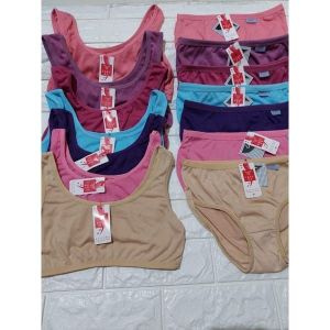 3Pasang Miniset dan Celana dalam Remaja 12-16tahun Termurah/paket pakaian dalam anak cewek terlaris