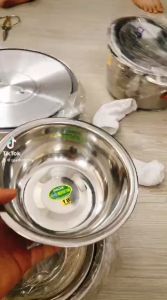 Thau inox đủ size Hồng Phước Thanh - Thau inox cao cấp Thau Inox 12Cm Đến 30Cm Thau Inox Cho Bếp Gia Đình Thau Inox Đa Năng Chất Lượng - Lazada