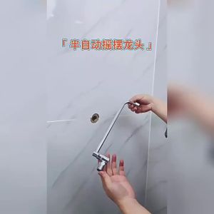 Rotatable Semi-Automatic Hotel Kitchen Faucet