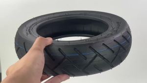 Bộ Lốp Bơm Hơi 10 Inch Cho Xe Tay Ga Điện Kugoo M4 M4 Pro - Thay Thế Ruột Và Vỏ Lốp Cao Su 10x2.5