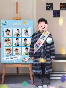 QIANHUAJIAN | Childrens Event Decoration Greeting Board