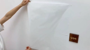 【45*200/60*200cm】 sticker white board papan tulis Bahan ramah lingkungan pemasangan mudah Stiker papan tulis statis yang dapat dilepas