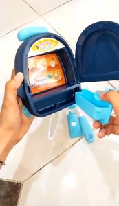 mainan anak dokter dokteran gigi lengkap satu set yz 6 SUITCASE PLAY SET DENTIST KIT