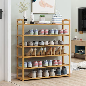 Shoe Rack Simple Door Home Indoor Storage Artifact Space-Saving Shoe Cabinet Shelf