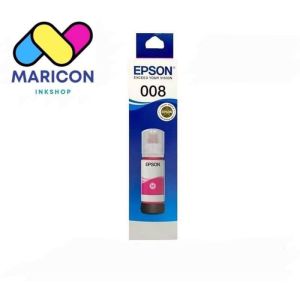 Original Genuine ink epson 008 black colored