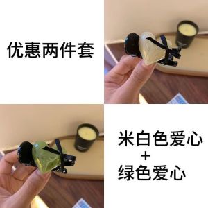 เกาหลี หวาน ผมหางม้าสูงรูปหัวใจเย็น กิ๊บติดผม Bun Headwear Fixed Gripper High End Feeling อุปกรณ์เสริมผม