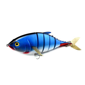 1kg Super Big Tuna Realistic Hard Fishing Lure Bite Resistant Multi Segmented Saltwater Trolling Tuna Bait