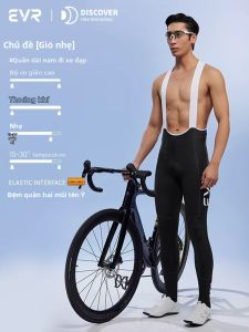 evr | Quần Đạp Xe Thoáng Khí Chống Nắng Mùa Cả Năm Có Dây Nịt Hình Mũ Tên