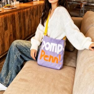 Crosstraining Canvas Bag Womens Summer 2025 New Style Large Capacity Casual Loose Feeling Tote Beach Simple Fashion