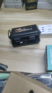 LED Tactical Hunting Flashlight USB Rechargeable Waterproof Torch Lamp Professional Shooting Night Scout Lights Set