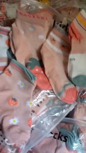 Set 5 đôi Tất vớ mỏng mềm mịn Thấm mồ hôi trẻ em từ 0 - 12 tuổi