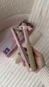 Akiracosme Mini Máy Duỗi Tóc & Máy Uốn Tóc Không Dây 100 triệu ion âm chăm sóc tóc Titan tấm nóng nhanh 3 bánh răng điều chỉnh nhiệt độ 3D Floating Panel Sạc USB