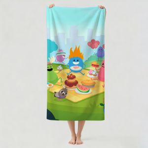 Hasbro | Game D-Dumb W-Ways to Die Towel Drying Bath Towel Applicable To Light Swimming Camping Yoga Beach Out