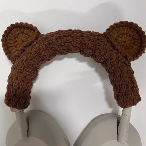 Handmade Knitted Headband Cover Protection Case for Sony XM4 WH-1000XM4 XM5 Airpods Max Headset Overhead Earphone Accessories