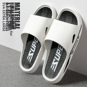 MONLEYTA | German Mens Slippers Home Bathroom Use Summer Outdoor Wear Thick Bottom Bath Slippers Anti-Odor Non-Slip Slip-On Sandals