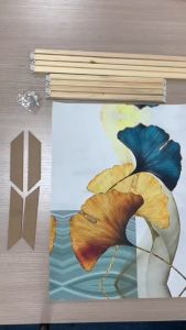 【Big-Sales】 Natural Wood Frame For Wall Canvas Painting Large Size DIY Picture Wall Frame Poster Frame Photo Fame cadre photo murale