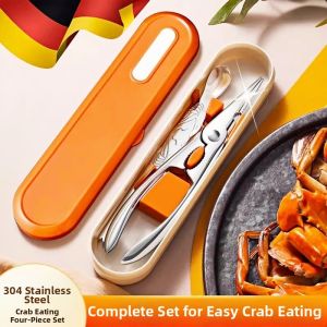 Stainless Steel Crab Eating Tool Set