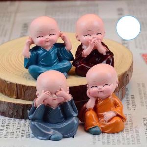 TKVT2 -  Bộ tượng 4 chú tiểu tứ không.