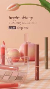 MUDE INSPIRE SKINNY CURLING MASCARA 3 G. (มาสคาร่า กันน้ำ ติดทน จับช่อสวย) Mude คิ้ว Mude คิ้วติดกันน้ำ - Lazada