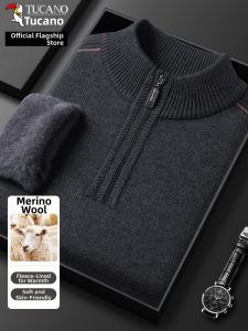 TUCANO | Insulating Thickened Mens Wool Sweater
