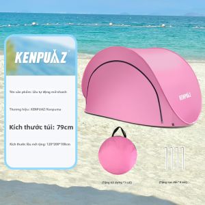 KENPUAZ | Lều Chống Nắng Dễ Mở Di Động cho Bãi Biển và Dã Ngoại