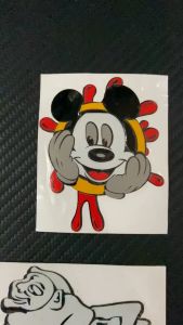 STIKER MOTOR RACING CUTTING PRINT TERMURAH TERLARIS