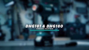 Makita DHG180 DC Heat Gun 18V 550℃