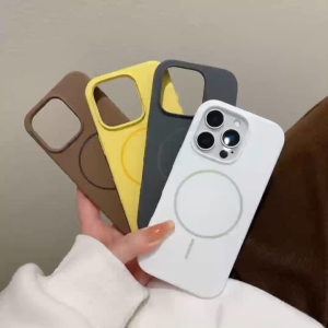 Soft Case Pastel Magnetik Support Magsafe Wireless Charging Phone Liquid Silikon Slim Skin Candy Macaron Bludru Microfiber Kompatibel Untuk Iphone 12 Iphone 12 Pro Iphone 12 Pro Max Iphone 11 Iphone 11 Pro Iphone 11 Pro Max