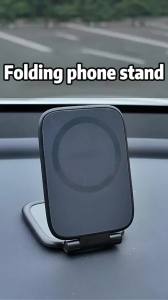 Ultra-thin Magnetic Phone Holder Foldable Portable Anti-shake Mount Car Cell Phones Bracket Vehicle Navigation Universal Stand