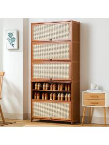 MOLORE | Rattan-style Economic and Aesthetic Shoe Rack