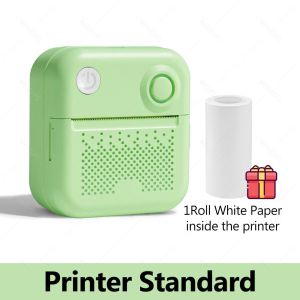 57mm Mini Thermal Printer Portable Bluetooth Label Maker Photo Sticker Label Memo Wrong Question Printing
