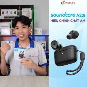 Tai nghe Bluetooth True Wireless Anker Soundcore A20i A3948 - Hàng chính hãng - Thiết kế độc đáo công nghệ Bluetooth 5.3 kháng nước IPX5