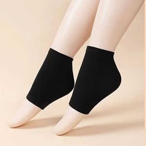 1pair heel anti cracking protective cover silicone heel pad