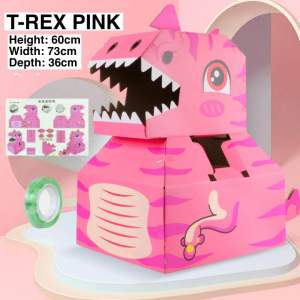 Kostum dinosaurus DIY painting/pesawat/mobil/hewan